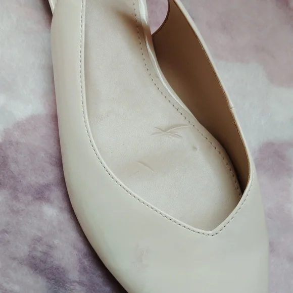 Marc Fisher Pointed Toe Slingback Flats - Picture 8 of 10